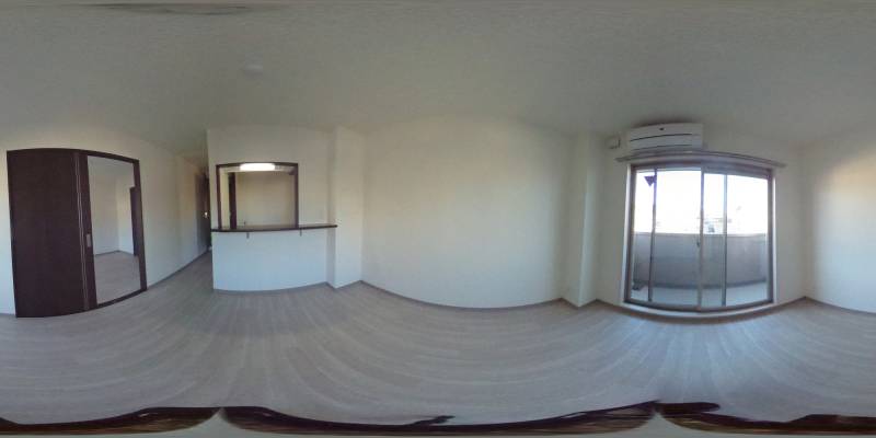 パノラマ画像洋室