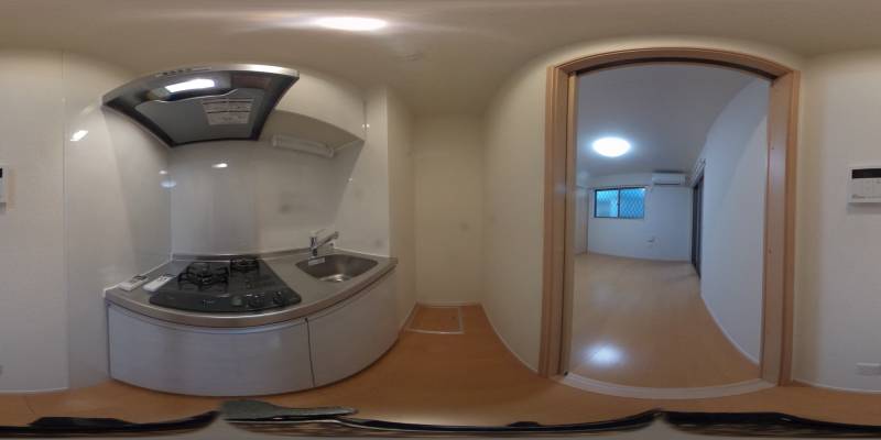 パノラマ画像キッチン