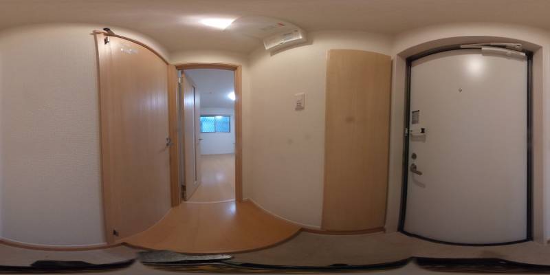 パノラマ画像玄関