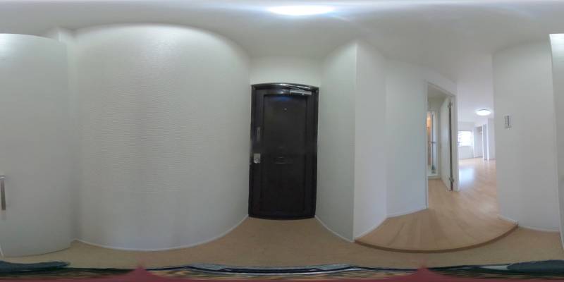 パノラマ画像玄関