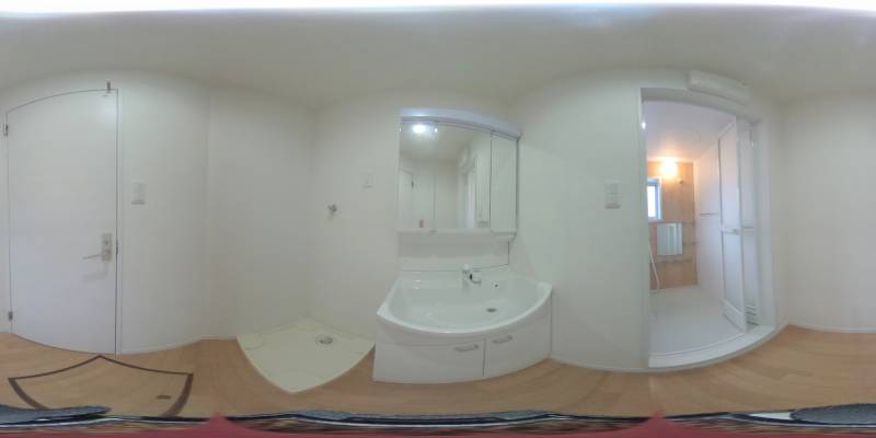 パノラマ画像洗面所