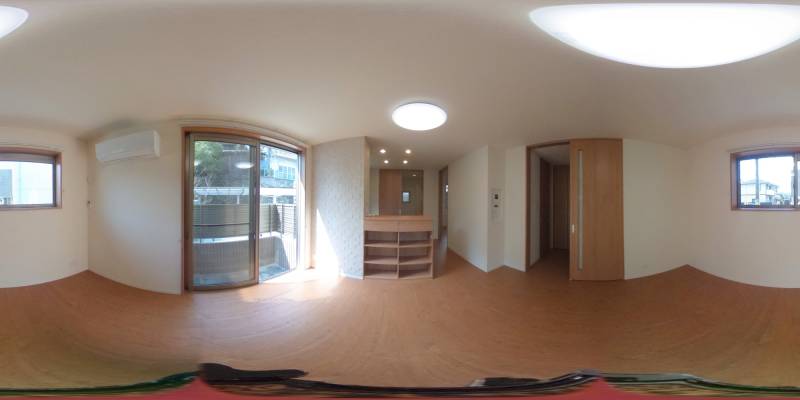 パノラマ画像洋室