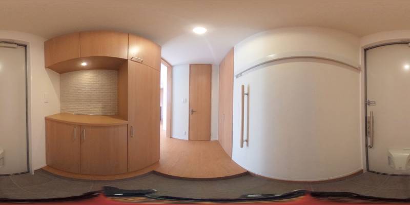 パノラマ画像玄関