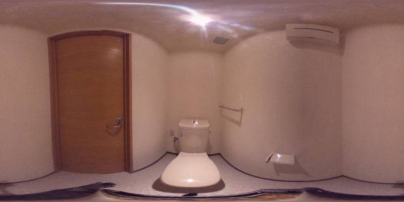 パノラマ画像トイレ