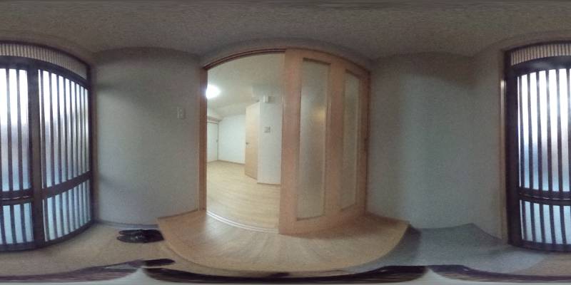 パノラマ画像玄関