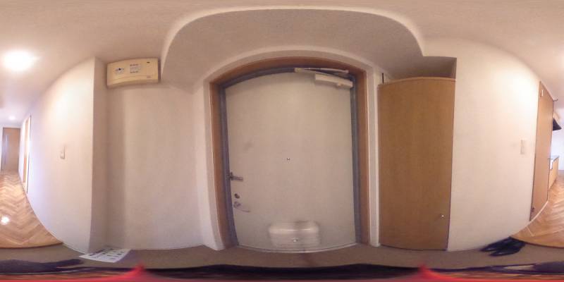 パノラマ画像玄関