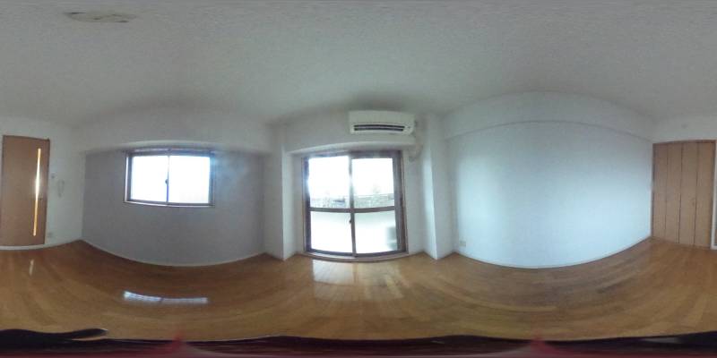 パノラマ画像洋室