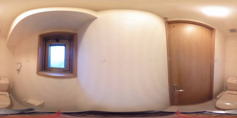 パノラマ画像トイレ