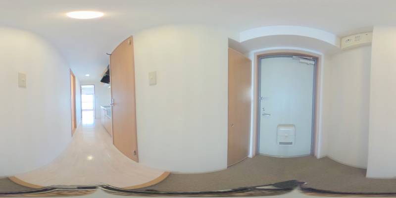 パノラマ画像玄関