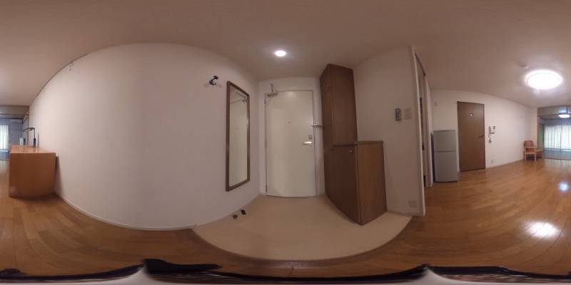 パノラマ画像玄関