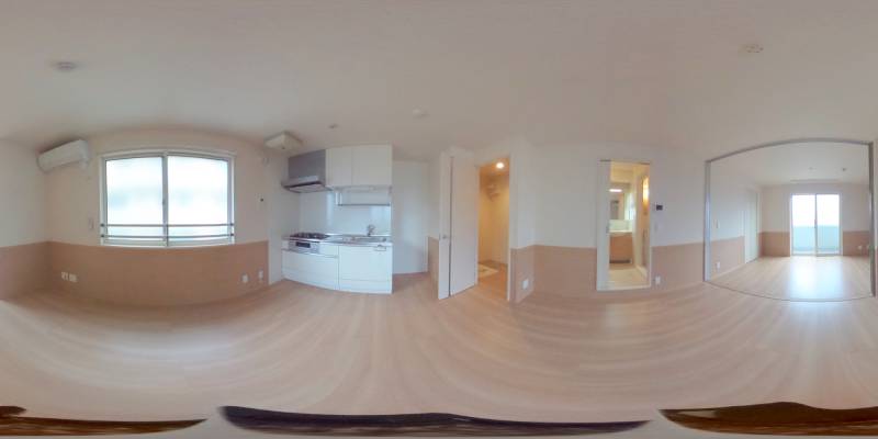 パノラマ画像リビング