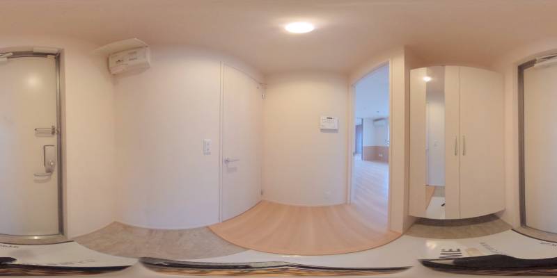 パノラマ画像玄関