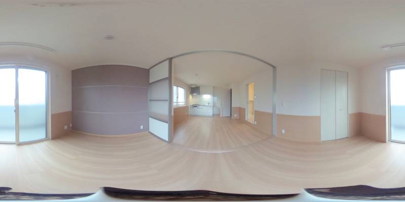 パノラマ画像洋室