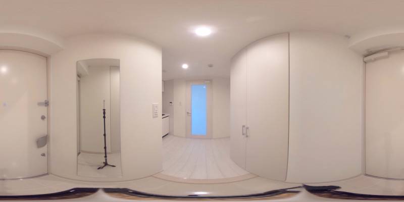 パノラマ画像玄関