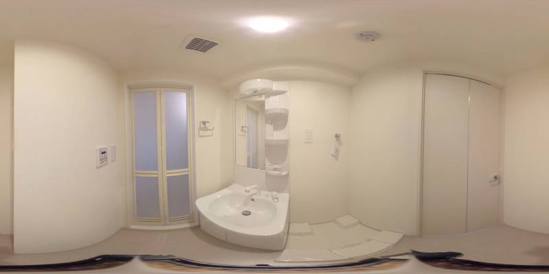 パノラマ画像洗面所