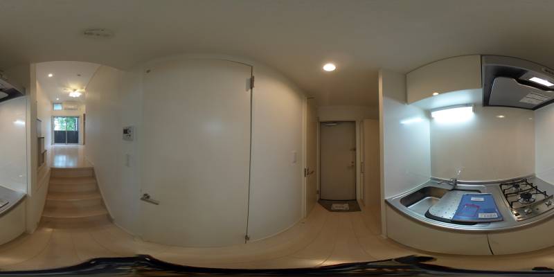 パノラマ画像キッチン