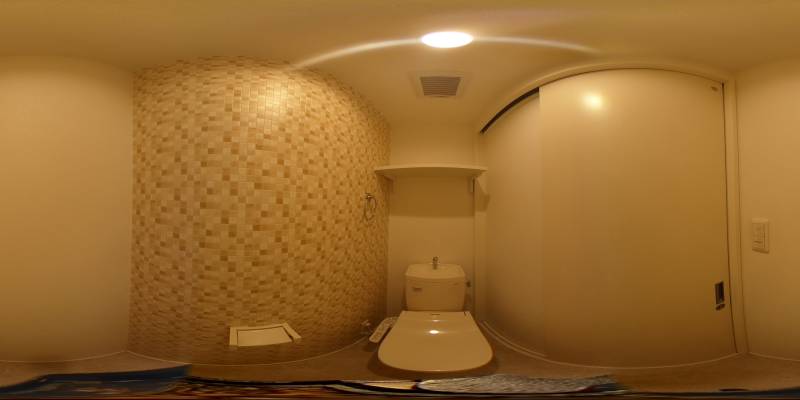 パノラマ画像トイレ