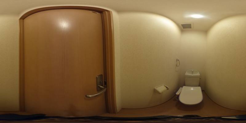 パノラマ画像トイレ