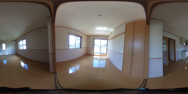 パノラマ画像洋室