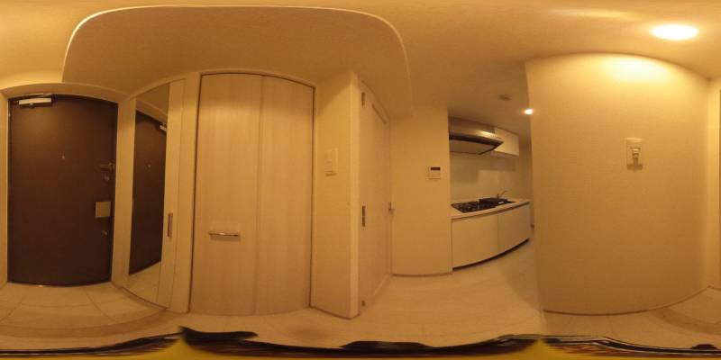 パノラマ画像玄関