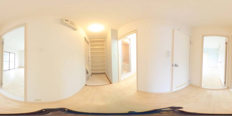 パノラマ画像玄関