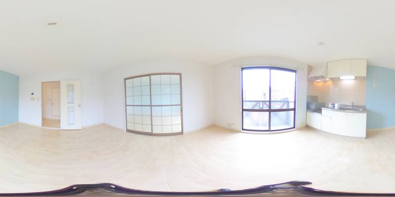 パノラマ画像リビング