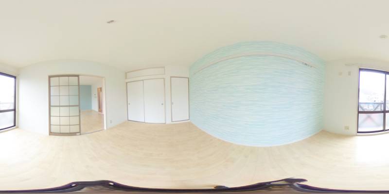 パノラマ画像洋室