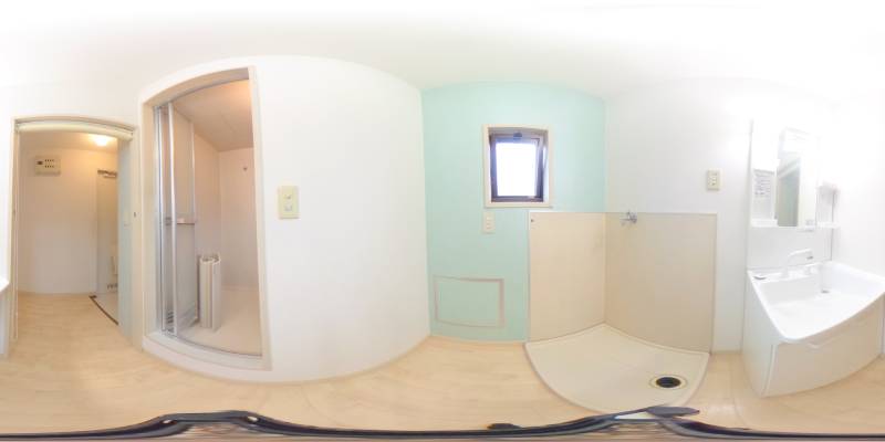 パノラマ画像洗面所