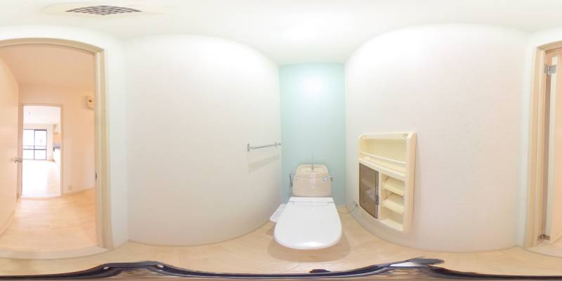 パノラマ画像トイレ