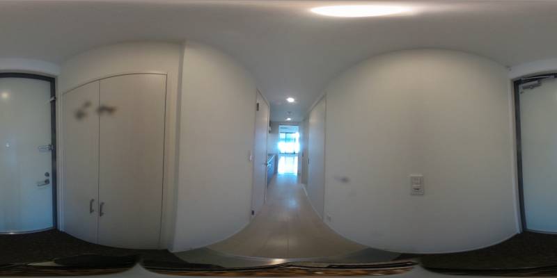 パノラマ画像玄関