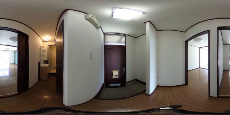 パノラマ画像玄関