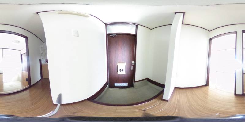 パノラマ画像玄関