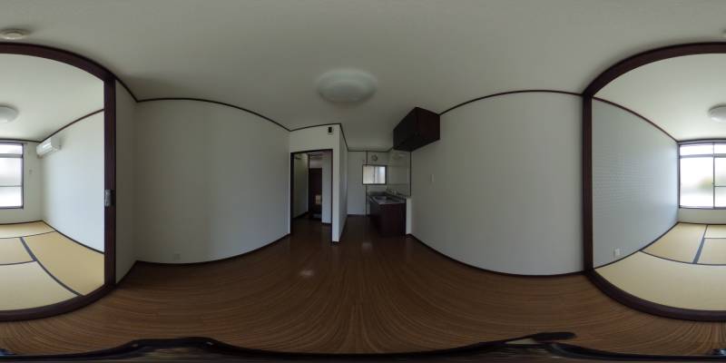 パノラマ画像リビング