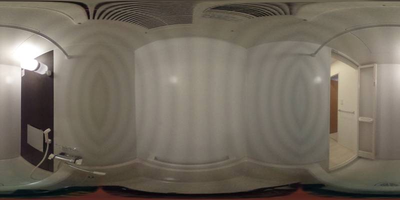 パノラマ画像バスルーム