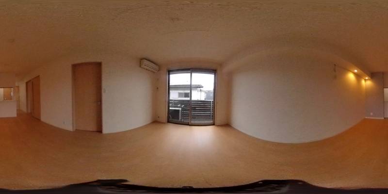 パノラマ画像リビング