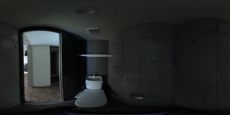 パノラマ画像トイレ