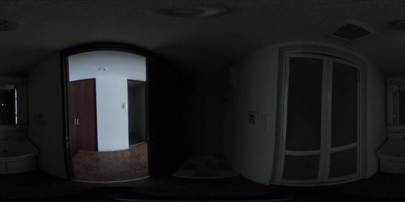 パノラマ画像洗面所