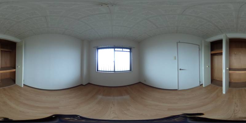 パノラマ画像洋室