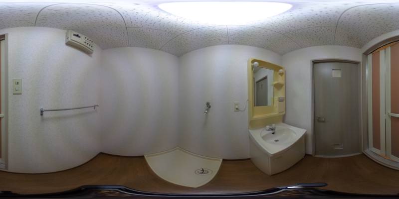 パノラマ画像洗面所