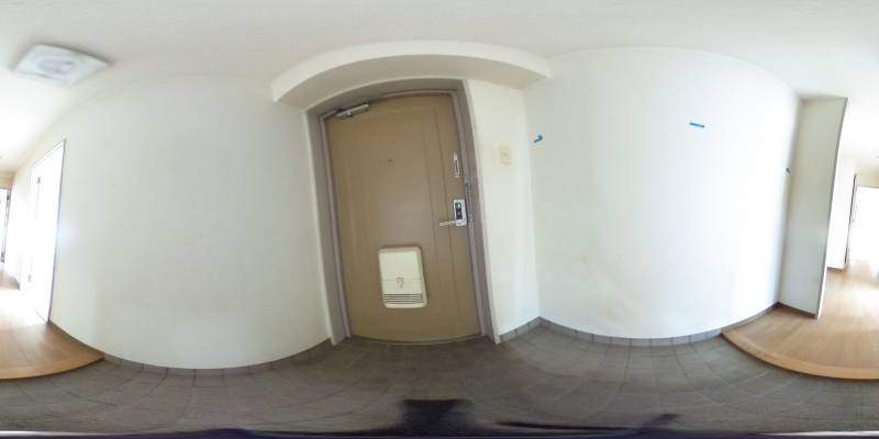 パノラマ画像玄関