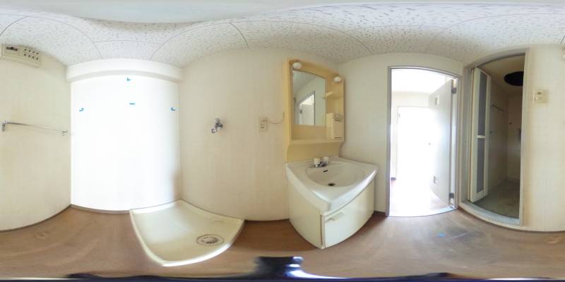 パノラマ画像洗面所