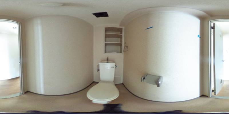 パノラマ画像トイレ