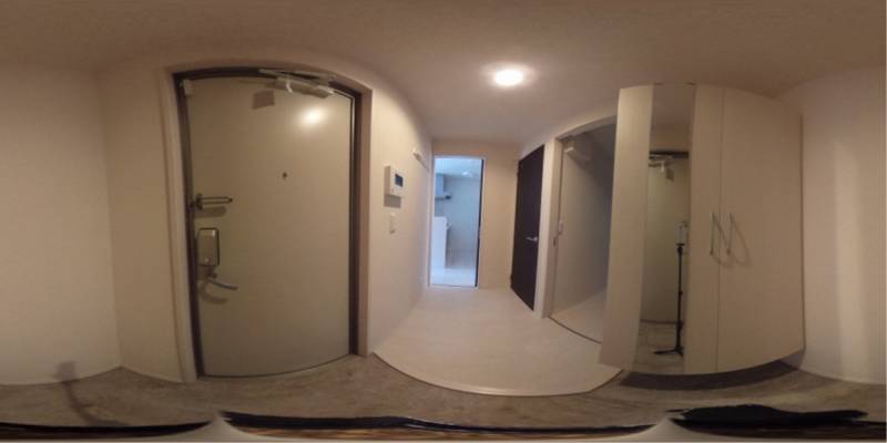 パノラマ画像玄関