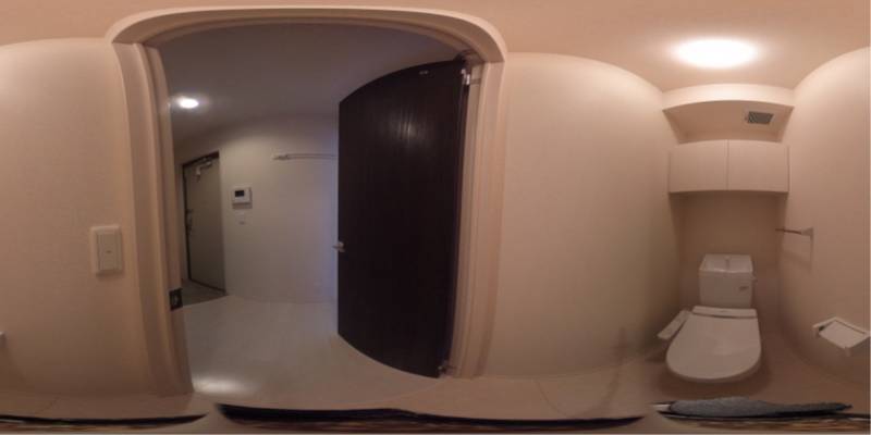 パノラマ画像トイレ