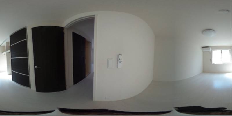 パノラマ画像洋室