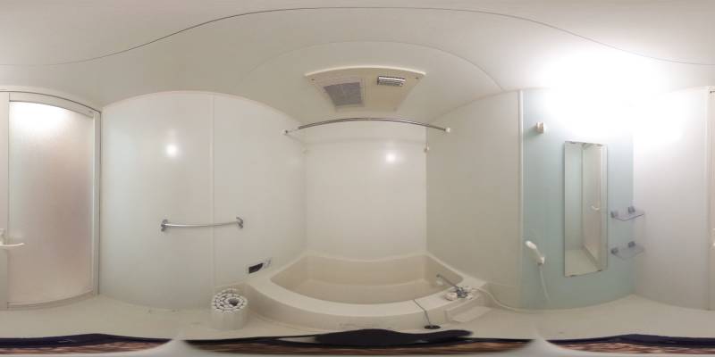 パノラマ画像バスルーム