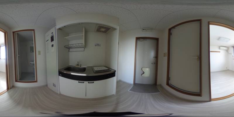 パノラマ画像キッチン