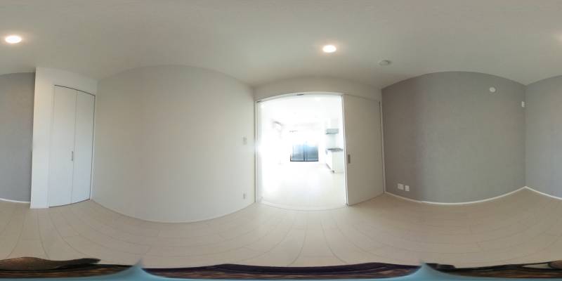 パノラマ画像洋室