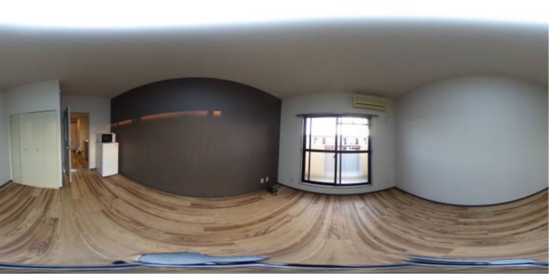 パノラマ画像洋室