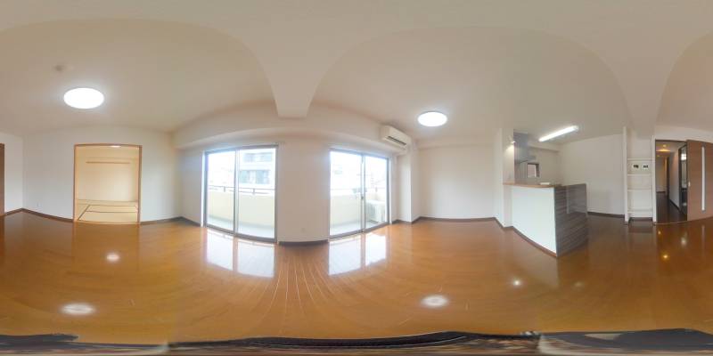 パノラマ画像リビング